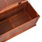 vidaXL Baúl de almacenamiento de madera maciza de acacia 79x34x32 cm vidaXL Baúl de almacenamiento de madera maciza de acacia 79x34x32 cm