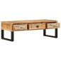 vidaXL Mesa de centro de madera maciza de mango 110x50x38 cm vidaXL Mesa de centro de madera maciza de mango 110x50x38 cm