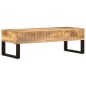 vidaXL Mesa de centro de madera maciza de mango 110x50x38 cm vidaXL Mesa de centro de madera maciza de mango 110x50x38 cm