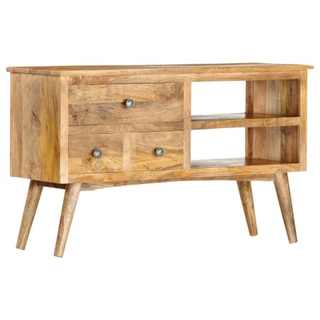 vidaXL Aparador de madera maciza de mango 102x35x61 cm