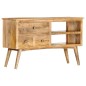 vidaXL Aparador de madera maciza de mango 102x35x61 cm vidaXL Aparador de madera maciza de mango 102x35x61 cm