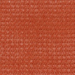 vidaXL Toldo para balcón HDPE naranja 120x400 cm