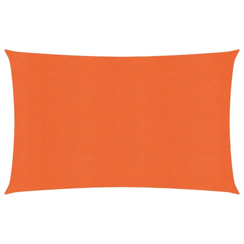 vidaXL Toldo de vela HDPE naranja 160 g/m² 2x4,5 m vidaXL Toldo de vela HDPE naranja 160 g/m² 2x4,5 m