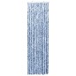vidaXL Cortina mosquitera azul y blanco chenilla 90x200 cm vidaXL Cortina mosquitera azul y blanco chenilla 90x200 cm