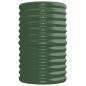 vidaXL Jardinera arriate acero recubrimiento polvo verde 224x40x68 cm