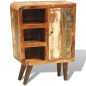 vidaXL Aparador de madera reciclada con 1 puerta estilo vintage vidaXL Aparador de madera reciclada con 1 puerta estilo vintage