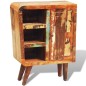 vidaXL Aparador de madera reciclada con 1 puerta estilo vintage vidaXL Aparador de madera reciclada con 1 puerta estilo vintage