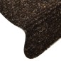 vidaXL Alfombrilla autoadhesiva de escalera 15 uds 56x17x3cm marrón vidaXL Alfombrilla autoadhesiva de escalera 15 uds 56x17x3cm marrón