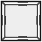vidaXL Mesa de centro transparente vidrio templado 60x60x35 cm vidaXL Mesa de centro transparente vidrio templado 60x60x35 cm
