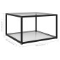 vidaXL Mesa de centro transparente vidrio templado 60x60x35 cm vidaXL Mesa de centro transparente vidrio templado 60x60x35 cm
