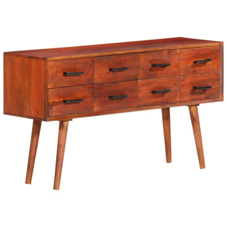 vidaXL Aparador de madera maciza de mango 110x30x59 cm