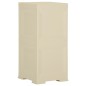 vidaXL Armario de plástico diseño madera blanco angora 40x43x85,5 cm vidaXL Armario de plástico diseño madera blanco angora 40x43x85,5 cm