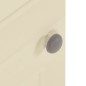 vidaXL Armario de plástico diseño madera blanco angora 40x43x85,5 cm vidaXL Armario de plástico diseño madera blanco angora 40x43x85,5 cm
