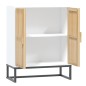 vidaXL Aparador de madera contrachapada blanco 60x30x75 cm vidaXL Aparador de madera contrachapada blanco 60x30x75 cm