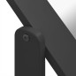 vidaXL Espejo de pie madera contrachapada negro 45,5x47,5x160 cm vidaXL Espejo de pie madera contrachapada negro 45,5x47,5x160 cm