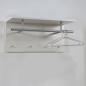 FMD Perchero de pared blanco 72x29,3x34,5 cm FMD Perchero de pared blanco 72x29,3x34,5 cm