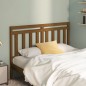 vidaXL Cabecero de cama madera maciza de pino marrón miel 166x4x100 cm vidaXL Cabecero de cama madera maciza de pino marrón miel 166x4x100 cm