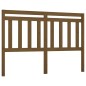 vidaXL Cabecero de cama madera maciza de pino marrón miel 166x4x100 cm vidaXL Cabecero de cama madera maciza de pino marrón miel 166x4x100 cm