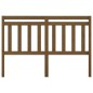 vidaXL Cabecero de cama madera maciza de pino marrón miel 166x4x100 cm vidaXL Cabecero de cama madera maciza de pino marrón miel 166x4x100 cm