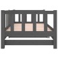 vidaXL Sofá cama extraíble madera maciza de pino gris 2x(80x200) cm vidaXL Sofá cama extraíble madera maciza de pino gris 2x(80x200) cm