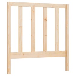vidaXL Cabecero de cama madera maciza de pino 106x4x100 cm