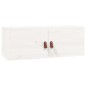 vidaXL Armarios de pared 2 uds madera maciza pino blanco 80x30x30 cm vidaXL Armarios de pared 2 uds madera maciza pino blanco 80x30x30 cm