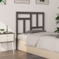 vidaXL Cabecero de cama madera maciza de pino gris 80,5x4x100 cm vidaXL Cabecero de cama madera maciza de pino gris 80,5x4x100 cm