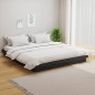 vidaXL Estructura de cama madera maciza gris 200x200 cm vidaXL Estructura de cama madera maciza gris 200x200 cm
