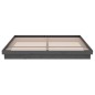 vidaXL Estructura de cama madera maciza gris 200x200 cm vidaXL Estructura de cama madera maciza gris 200x200 cm