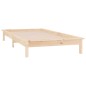 vidaXL Estructura de cama con LED madera maciza 100x200 cm vidaXL Estructura de cama con LED madera maciza 100x200 cm