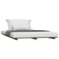 vidaXL Estructura de cama madera maciza pino marrón miel 120x200 cm vidaXL Estructura de cama madera maciza pino marrón miel 120x200 cm
