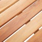 vidaXL Mesa de jardín ratán PE y madera de acacia negro 200x150x74 cm