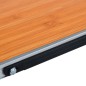 vidaXL Mesa de camping plegable aluminio marrón 60x40 cm vidaXL Mesa de camping plegable aluminio marrón 60x40 cm