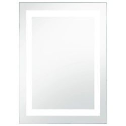 vidaXL Espejo de baño con LED y sensor táctil 60x100 cm