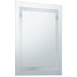 vidaXL Espejo de baño con LED y sensor táctil 60x100 cm vidaXL Espejo de baño con LED y sensor táctil 60x100 cm