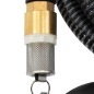 vidaXL Manguera de succión con conectores de latón PVC negro 29 mm 25m vidaXL Manguera de succión con conectores de latón PVC negro 29 mm 25m