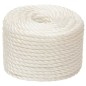vidaXL Cuerda de trabajo polipropileno blanco 12 mm 500 m vidaXL Cuerda de trabajo polipropileno blanco 12 mm 500 m