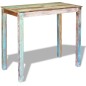 vidaXL Mesa alta de bar de madera maciza reciclada 115x60x107 cm