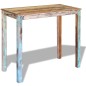 vidaXL Mesa alta de bar de madera maciza reciclada 115x60x107 cm