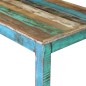 vidaXL Mesa alta de bar de madera maciza reciclada 115x60x107 cm