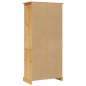 vidaXL Aparador Corona Range de pino mexicano 80x40x170 cm vidaXL Aparador Corona Range de pino mexicano 80x40x170 cm