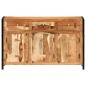 vidaXL Aparador de madera maciza de acacia 120x35x75 cm vidaXL Aparador de madera maciza de acacia 120x35x75 cm