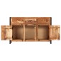 vidaXL Aparador de madera maciza de acacia 120x35x75 cm vidaXL Aparador de madera maciza de acacia 120x35x75 cm