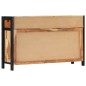 vidaXL Aparador de madera maciza de acacia 120x35x75 cm vidaXL Aparador de madera maciza de acacia 120x35x75 cm