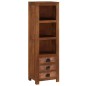 vidaXL Aparador con 3 cajones madera de mango maciza 40x30x130 cm vidaXL Aparador con 3 cajones madera de mango maciza 40x30x130 cm