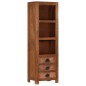 vidaXL Aparador con 3 cajones madera de mango maciza 40x30x130 cm vidaXL Aparador con 3 cajones madera de mango maciza 40x30x130 cm