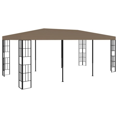 vidaXL Cenador gris taupe 6x3 m 