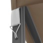 vidaXL Cenador gris taupe 6x3 m vidaXL Cenador gris taupe 6x3 m