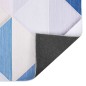 vidaXL Alfombra estampada tela multicolor 160x230 cm