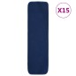 vidaXL Alfombrilla de escalera 15 uds azul marino rectangular 75x20 cm vidaXL Alfombrilla de escalera 15 uds azul marino rectangular 75x20 cm